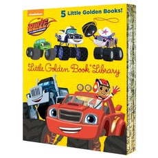 (英文圖書)Blaze and the Monster Machines Little Golden Book Library -- 5 Little Golden Boo... 精裝版, Golden Books, 英文