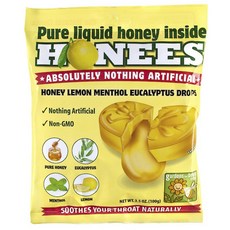 HONEES 蜂蜜檸檬薄荷尤加利糖, 1個, 100g