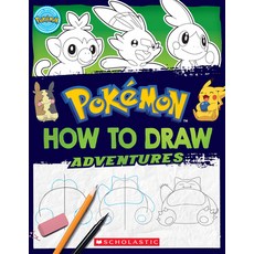 (英文圖書)How to Draw Adventures (Pokémon) 平裝版, Scholastic Inc., 英文