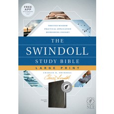 (英文圖書) The Swindoll Study Bible NLT Large Print Imitation Leather, Tyndale House Publishers, 英文, 仿皮