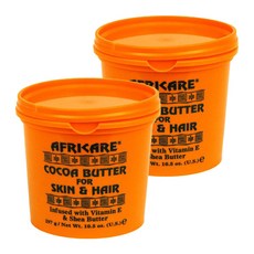 AFRICARE 護理可可清爽膚水頭髮用, 2個, 297克