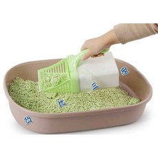 集便式貓砂鏟, 藍色、綠色