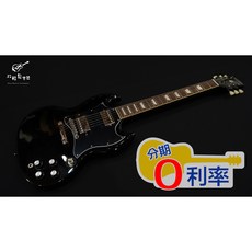 Epiphone SG Standard Ebony 電吉他 全館免運 附贈厚琴袋, 1組