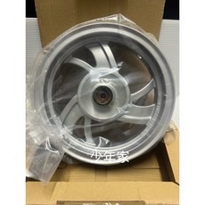 《少年家》KYMCO 光陽 原廠 鋁圈 LBC4 JR100 VJR110 前輪圈, 銀色