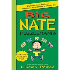 (英文圖書)Big Nate Puzzlemania 平裝版, HarperCollins, 英文