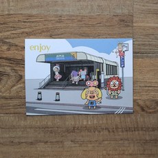 赤毛族 台北捷運西門站六號出口明信片 2張入 - 台灣特色文創紀念品, 詳見包裝