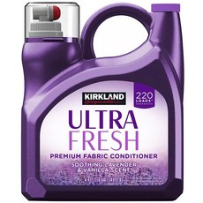 Kirkland Signature 科克蘭 薰衣草香草香濃縮柔軟精 4.4公升, 1個, 4.4L
