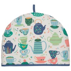 now DESIGNS 圖案印花茶壺保溫罩 4件組, 1個, 完美的茶杯