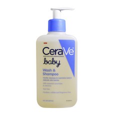 CeraVe 適樂膚 Baby溫和洗髮沐浴露, 1瓶, 237ml