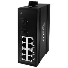 昌運 工業級網路光電轉換器 DJS-SFP6208G