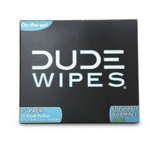DUDE 獨立包裝濕紙巾 14.5*19.8cm, 1個, 15件