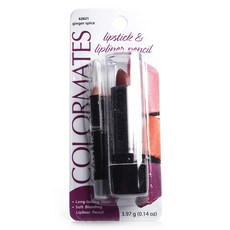 COLORMATES 唇膏與唇線筆組, 姜香料, 1個