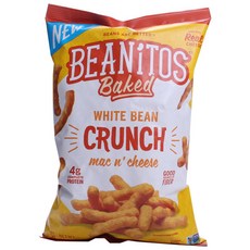 BEANITOS Beanito 烤白豆脆通心粉和起司, 1個, 198g