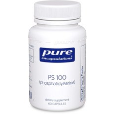 Pure Encapsulations PS 100磷脂醯絲胺酸無麩質膠囊, 60顆, 1罐