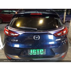 JGTC MAZDA 馬自達 CX-3 CX3 尾翼 中尾翼 後下擾流 天鵝頸屋頂翼，提升操控穩定性與運動外觀, 1個