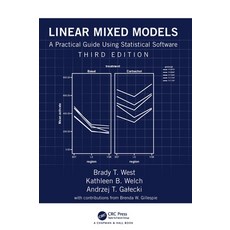 (英文圖書) Linear Mixed Models: A Practical Guide Using Statistical Software 精裝版, CRC Press, 英文