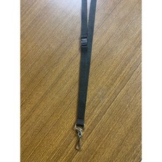 【富巨金】15mm識別證帶 1.5cm寬高速帶 特多龍材質 車縫安全扣 旋轉金屬鉤 證件掛繩, 黑色