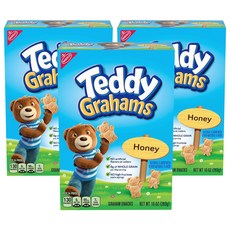 NABISCO 全麥蜂蜜小熊餅乾, 3盒, 283g