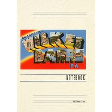 (英文圖書) Vintage Lined Notebook Greetings from Wilkes-Barre Pennsylvania 平裝版, Found Image Press, 英文