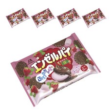 MORINAGA 森永 天使派 草莓口味 8包入, 5個