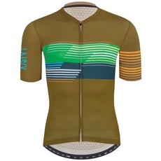 BAISKY百士奇自行車男款空力短車衣 疾速 黃色，透氣舒適，專業自行車騎行服裝