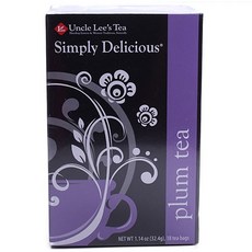 Uncle Lee's Tea 梅子茶茶包18入組, 1個, 32.4克