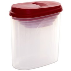 BINO Cereal & Dry Food 5 Types Storage / Airtight Container Set Red, 1個
