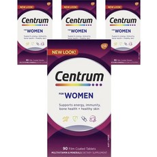 Centrum 善存 女性綜合維他命錠, 4罐, 90顆