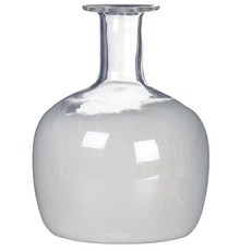 Sullivans 磨砂漸變瓶花瓶, 白色的