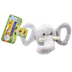 Jolly Pets 動物造型寵物狗拉扯玩具 XL號, 1個, 大象