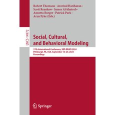 (英文圖書) Social Cultural and Behavioral Modeling: 17th International Conference Sbp-B... 平裝版, Springer, 英文