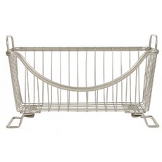 SPECTRUM Diversified Designs 堆疊收納籃, 銀色