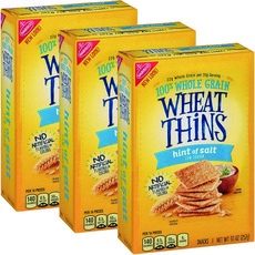 NABISCO 全麥薄餅 少鹽風味, 3盒, 257g