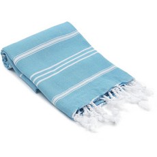 OLIVE&LINEN 博德魯姆土耳其手工廚房毛巾廚房毛巾 102 x 61 x 0.26 cm, 1個, 水族