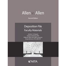 Allen v. Allen: Deposition File Faculty Materials 平裝版, Aspen Publishers, 英文
