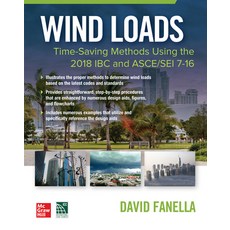 Wind Loads: Time Saving Methods Using the 2018 IBC and Asce/SEI 7-16 平裝版, McGraw-Hill Education, 英文