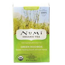 NUMi 無咖啡因南非國寶茶茶包, 18件, 2.4克