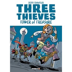 (英文圖書)Three Thieves Vol. 1: Tower of Treasure 精裝版, Papercutz, 英文