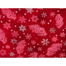 Robert Kaufman 聖誕布, 正紅銀葱, 詳見包裝