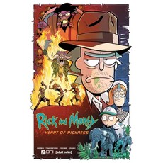 (英文圖書) Rick and Morty: Heart of Rickness 平裝版, Oni Press, 英文
