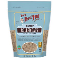 Bob's Red Mill 即食全穀燕麥片, 454g, 1包