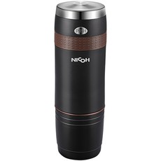 【日本NICOH】K-CUP行動膠囊咖啡機 PK-240 隨身咖啡機 居家 戶外 露營 辦公室 個人使用, 黑色