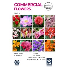 (英文圖書) Commercial Flowers Vol 2 3rd Revised and Illustrated edn 精裝版, Daya Pub. House, 英文