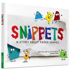 (英文圖書)Snippets: A Story about Paper Shapes 精裝版, Diane Alber Art LLC, 英文