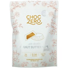 ChocZero 白巧克力花生醬杯, 1個, 85g