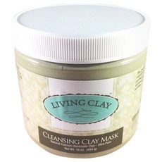 LIVING CLAY 毛孔潔淨泥面膜, 454克, 1個