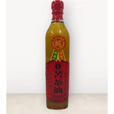 崁頂義豐苦茶油 520ml 冷壓榨取 純粹健康食用油, 1個