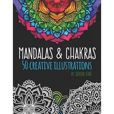 (英文圖書) Mandalas & Chakras: Creative Mandalas & Chakra Adult Coloring Book 平裝版, Independently Published, 英文