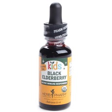 HERB PHARM 黑接骨木莓果萃取滴劑, 30ml, 1瓶