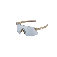 捷安特 LIV 女性 Helio 鍍膜變色款 全天候變色 太陽眼鏡 公路車/登山車/自行車適用, 亞麻鏡框/銀色鏡片, 1個